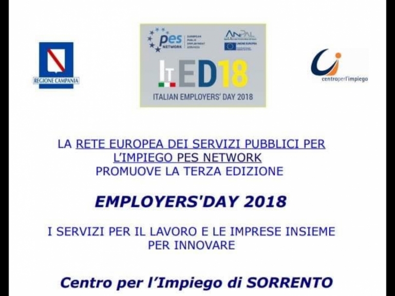 Employers day 2018 al CPI di Sorrento (NA)