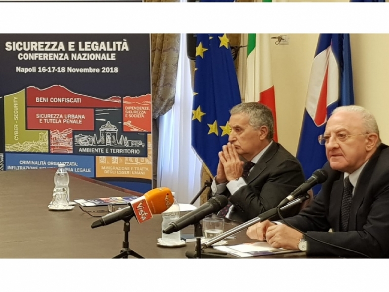 Dal 16 al 18 novembre a Napoli la Conferenza nazionale su Legalità e Sicurezza