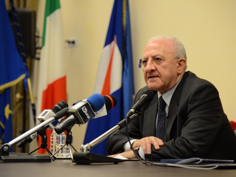 Sanità, dichiarazione del Presidente De Luca: "No mistificazioni, parleranno i fatti"