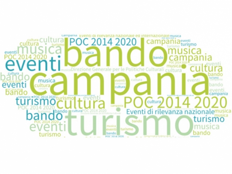 POC Campania 2014-2020: linea strategica “Rigenerazione urbana, politiche per il turismo e cultura”. Scadenza 31 dicembre 2020