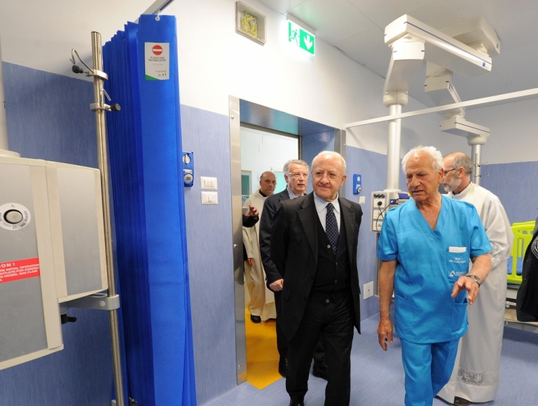 Nuovo reparto di anestesia e rianimazione all'Ospedale di Battipaglia
