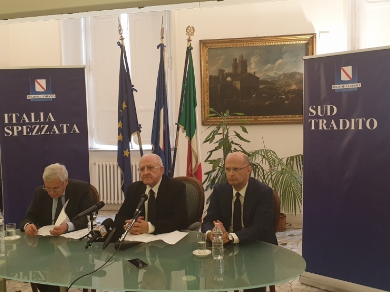 Autonomia differenziata, incontro col ministro Stefani: De Luca consegna le proposte della Campania
