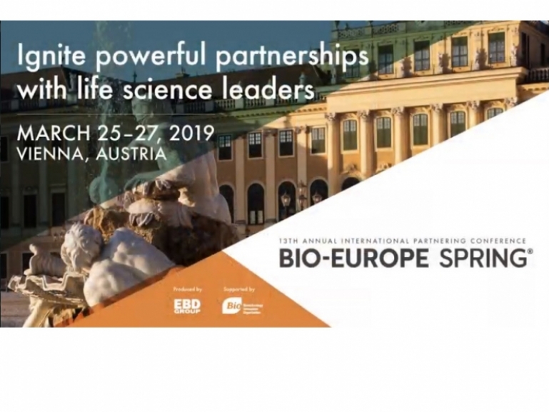 Bio-Europe Spring 2019 - Vienna, 25-27 marzo