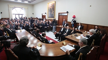 De Luca all'inaugurazione dell'anno giudiziario alla Corte dei Conti