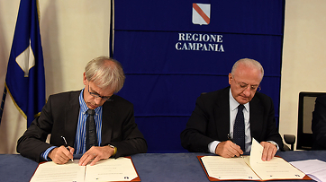 Firmato il protocollo d'intesa tra la Regione Campania e Clean Sky 2