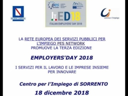 Employers day 2018 al CPI di Sorrento (NA)