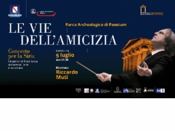 "Le vie dell'amicizia: concerto del Maestro Riccardo Muti "