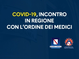COVID-19, INCONTRO REGIONE-ORDINE DEI MEDICI 