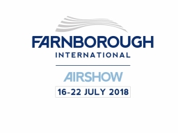Esito avviso di selezione aziende per la partecipazione al Farnborough International Airshow 2018