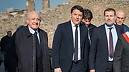 Il Presidente del Consiglio Matteo Renzi a Pompei