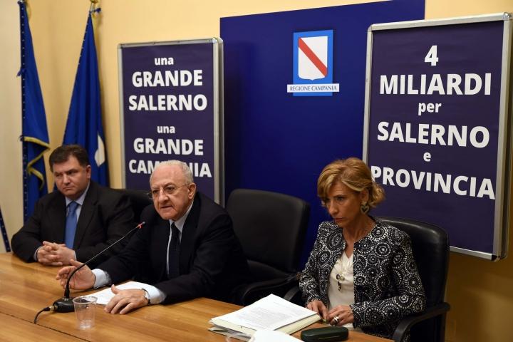 Fondi UE e patto Campania per Salerno e provincia