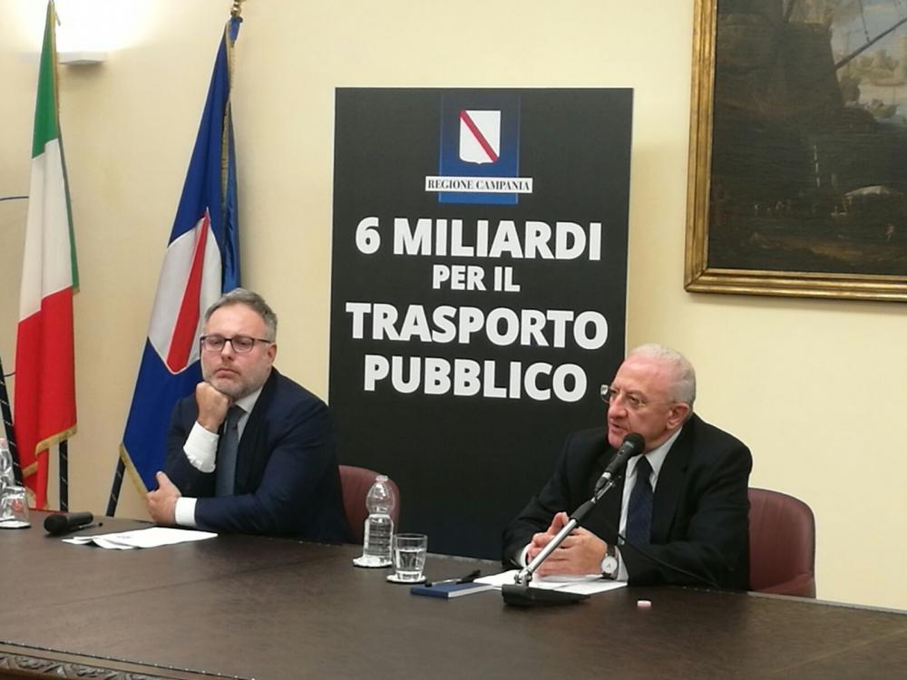 Trasporto pubblico: la Regione presenta un piano da 6 miliardi di euro