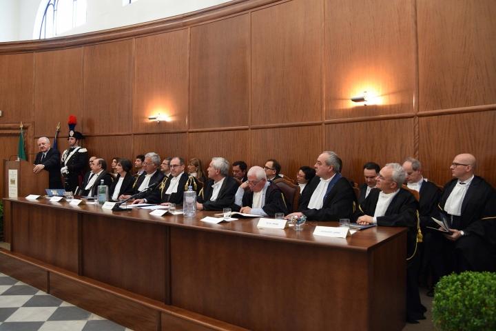 Inaugurazione anno giudiziario: il presidente De Luca al TAR Napoli