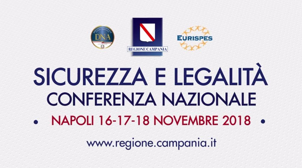 Sicurezza e Legalità - conferenza nazionale