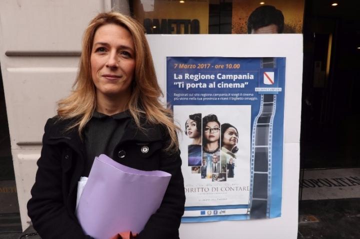 La Regione Campania ti porta al cinema - Intervento dell'assessore Marciani