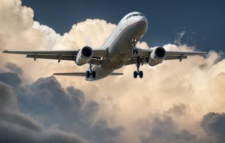 aereo in volo