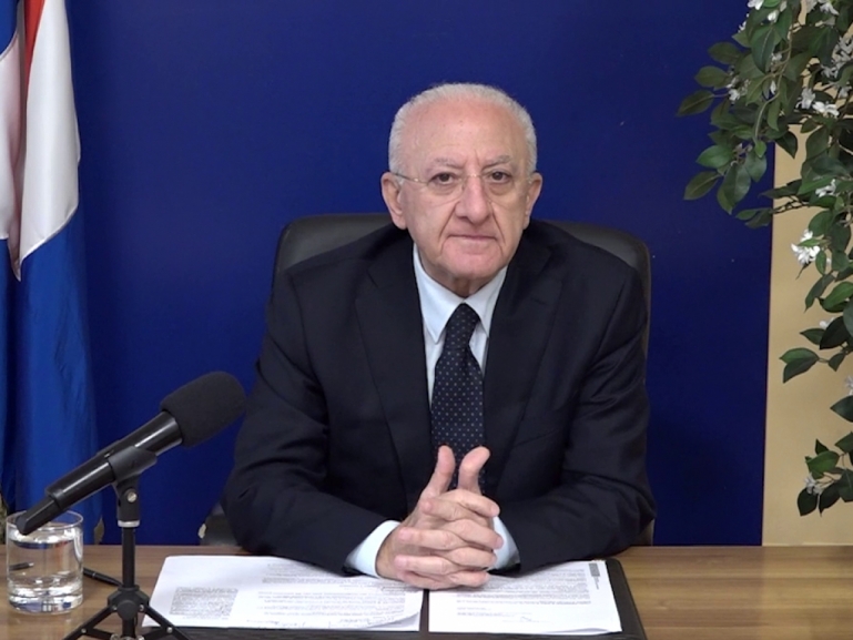 IL PRESIDENTE DE LUCA FA IL PUNTO DELLA SETTIMANA