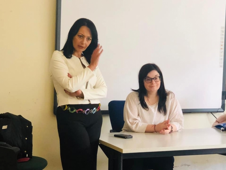 Palmeri incontra i giovani studenti dell'Istituto Costa di Caserta