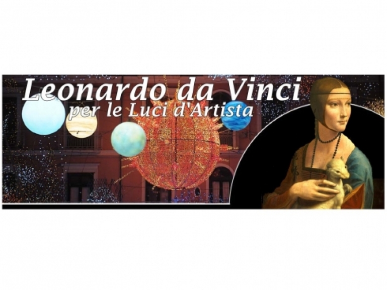 Leonardo da Vinci in Mostra per le Luci d’Artista
