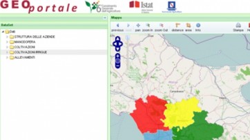 Censimento Agricoltura, attivo il geoportale per consultazione risultati