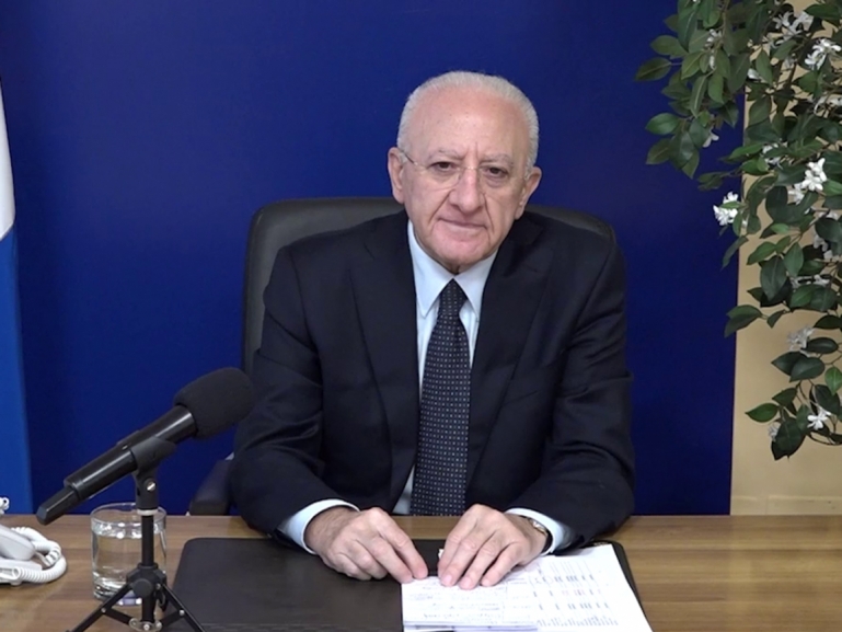 IL PRESIDENTE DE LUCA FA IL PUNTO DELLA SITUAZIONE