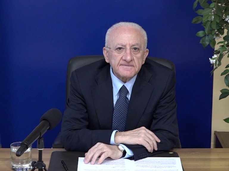 IL PRESIDENTE DE LUCA FA IL PUNTO DELLA SITUAZIONE