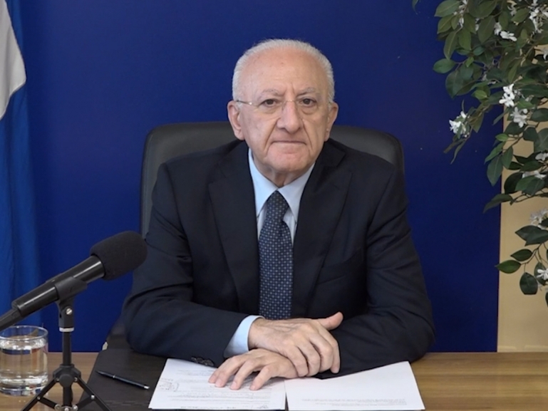 IL PRESIDENTE DE LUCA FA IL PUNTO DELLA SETTIMANA