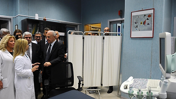 Sanità, il Presidente De Luca al "CTO" e al "Monaldi"