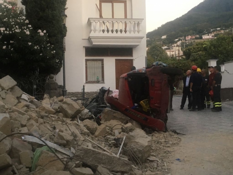 Terremoto Ischia, provvedimenti della Giunta Regionale