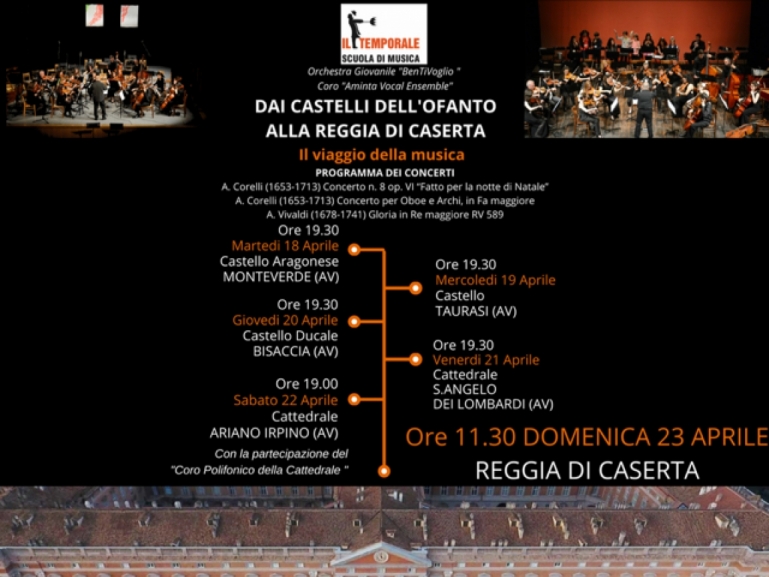 “Dai Castelli dell’Ofanto alla Reggia di Caserta”