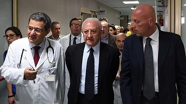 Il Presidente all'Ospedale Cardarelli