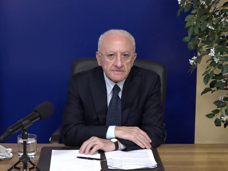 IL PRESIDENTE DE LUCA FA IL PUNTO DELLA SETTIMANA