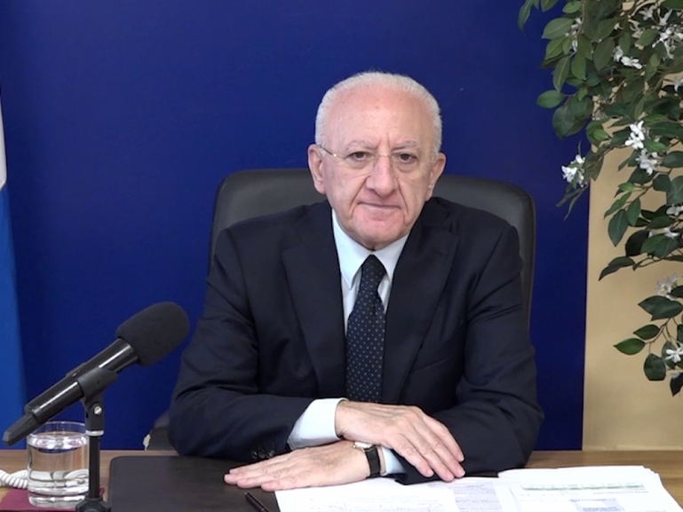 IL PRESIDENTE DE LUCA FA IL PUNTO DELLA SETTIMANA
