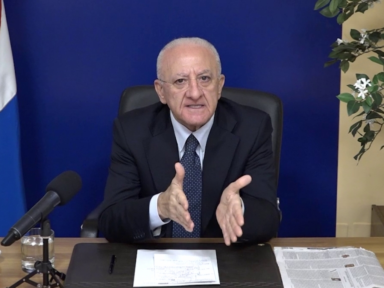 IL PRESIDENTE DE LUCA FA IL PUNTO DELLA SETTIMANA