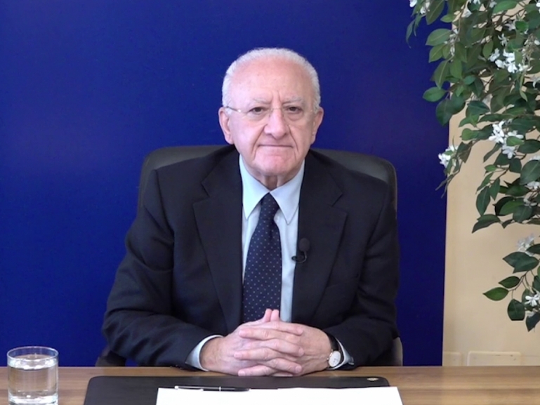 IL PRESIDENTE DE LUCA FA IL PUNTO DELLA SETTIMANA
