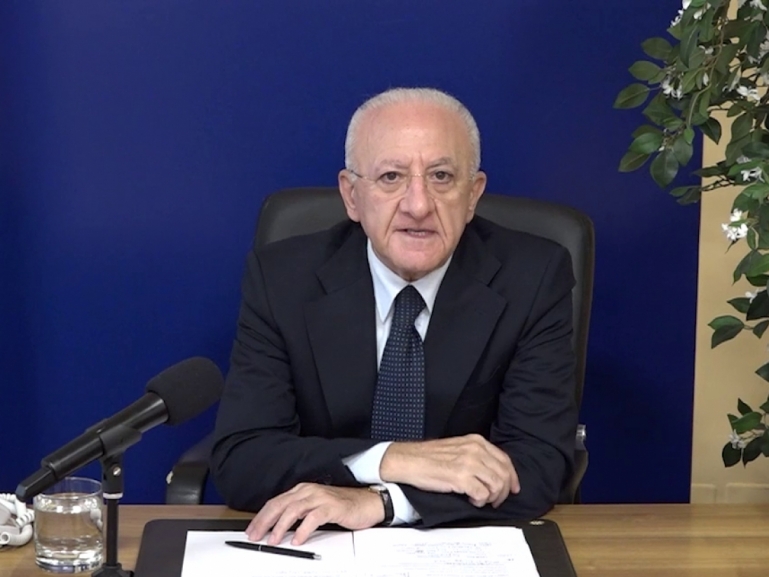 IL PRESIDENTE DE LUCA FA IL PUNTO DELLA SITUAZIONE