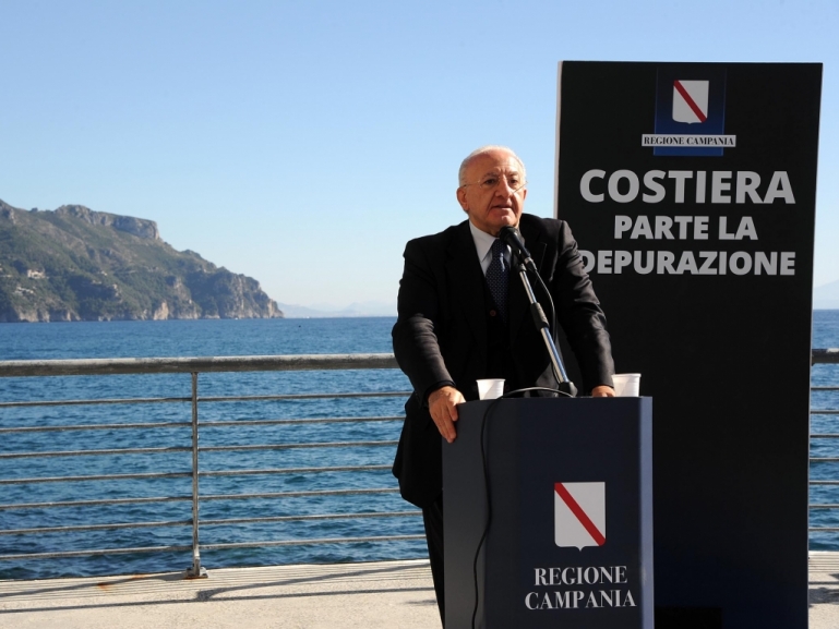 Parte la depurazione in Costiera Amalfitana