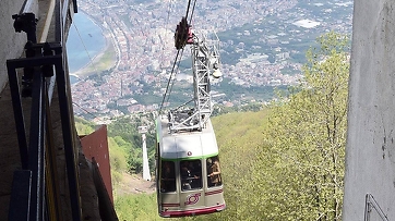 Funivia del Faito, record di passeggeri 