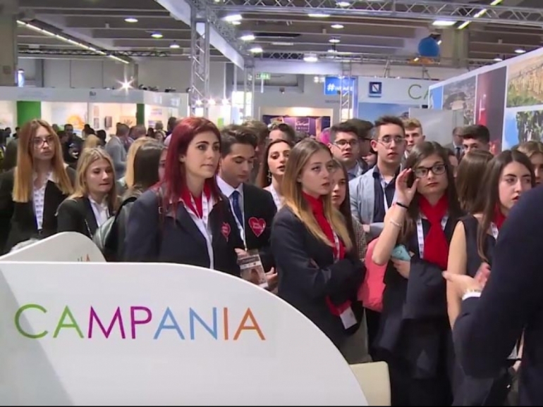 La Regione Campania alla BIT - Borsa Internazionale del Turismo di Milano.