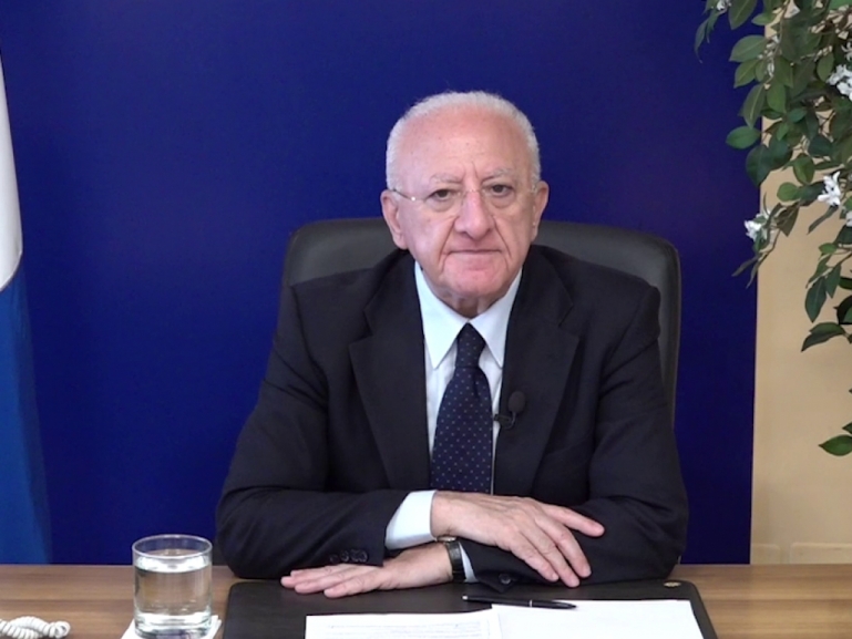 IL PRESIDENTE DE LUCA FA IL PUNTO DELLA SETTIMANA