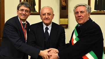 Vincenzo De Luca a Pietrelcina