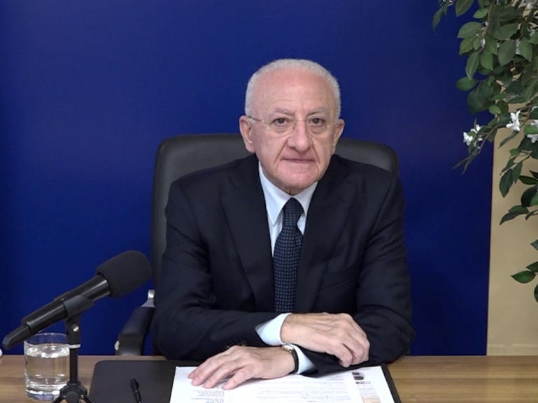 IL PRESIDENTE DE LUCA FA IL PUNTO DELLA SITUAZIONE
