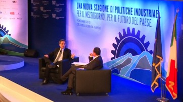 A Città della Scienza dibattito sullo sviluppo del Mezzogiorno con Caldoro, Tajani e Squinzi