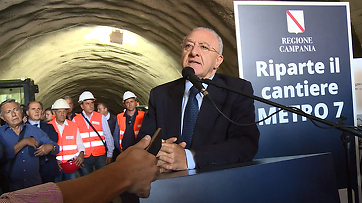 Riapertura cantiere stazione Monte Sant'Angelo