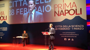 Napoli, Caldoro: “I giovani vero motore per la città”