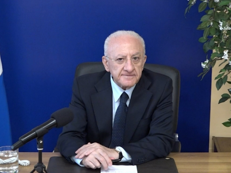 IL PRESIDENTE DE LUCA FA IL PUNTO DELLA SITUAZIONE