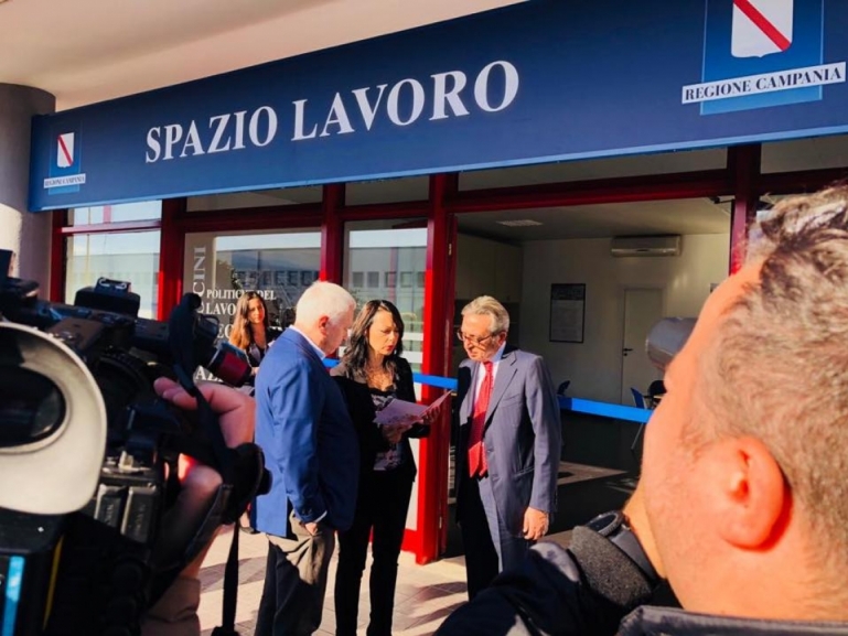 SPAZIO LAVORO all'Interporto di Nola