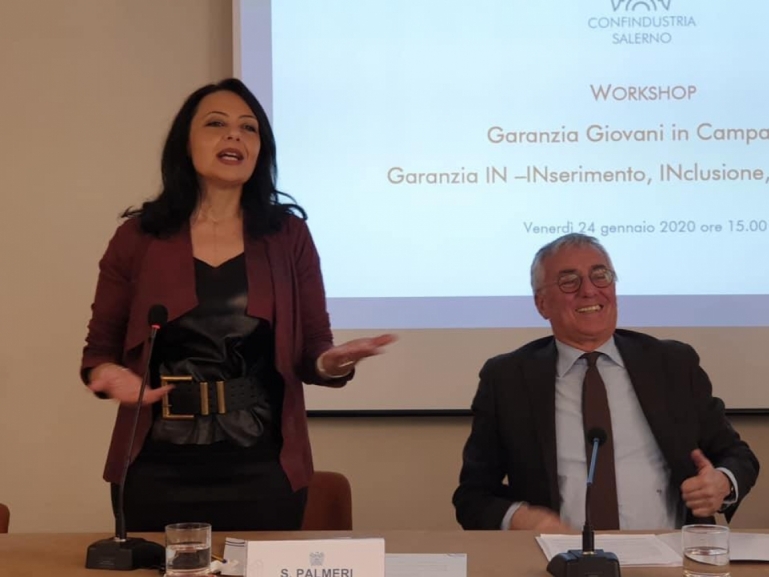 Palmeri: Regione Campania per sviluppo e occupazione