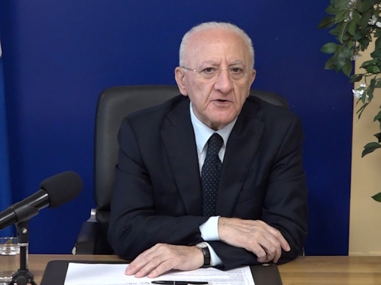 IL PRESIDENTE DE LUCA FA IL PUNTO DELLA SETTIMANA