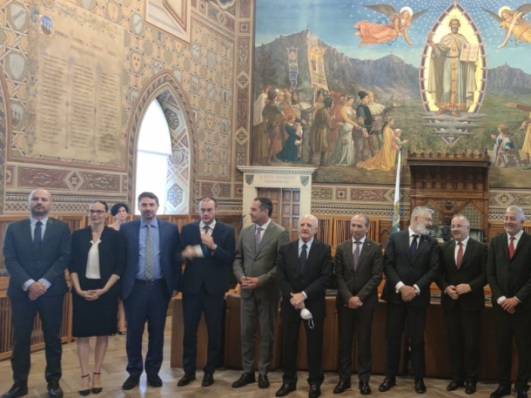 SAN MARINO: VISITA DEL PRESIDENTE DE LUCA PER COLLABORAZIONE
